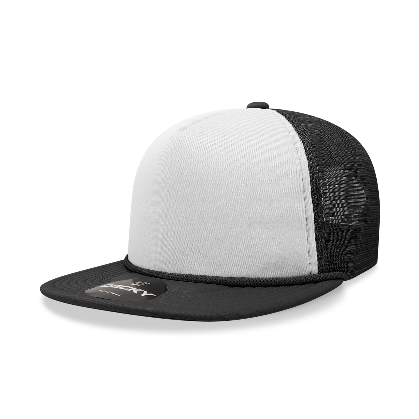 5 Panel High Profile Structured Foam Trucker