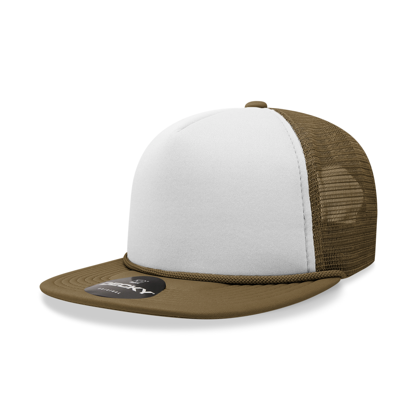 5 Panel High Profile Structured Foam Trucker