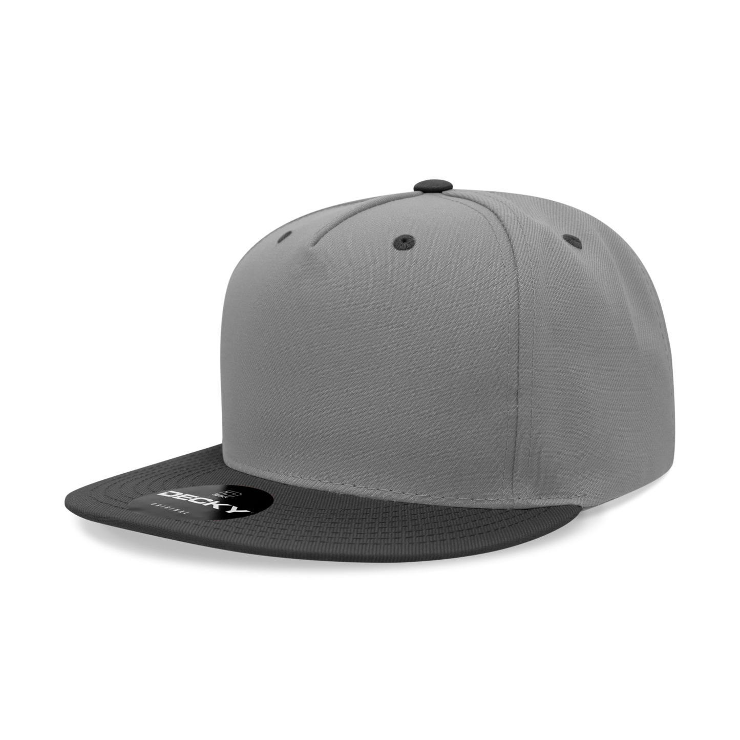 5 Panel High Profile Structured Polyester Snapback