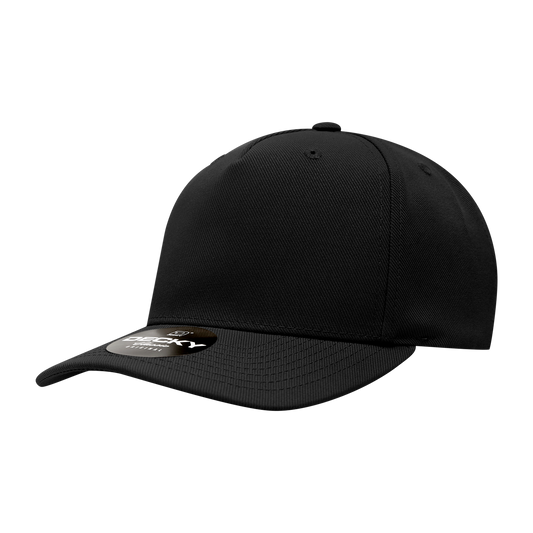 5 Panel Mid Profile Structured Polyester Cap