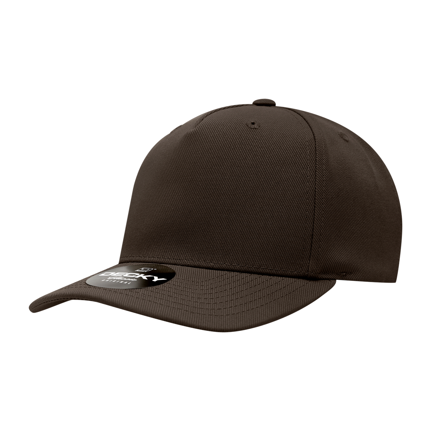 5 Panel Mid Profile Structured Polyester Cap