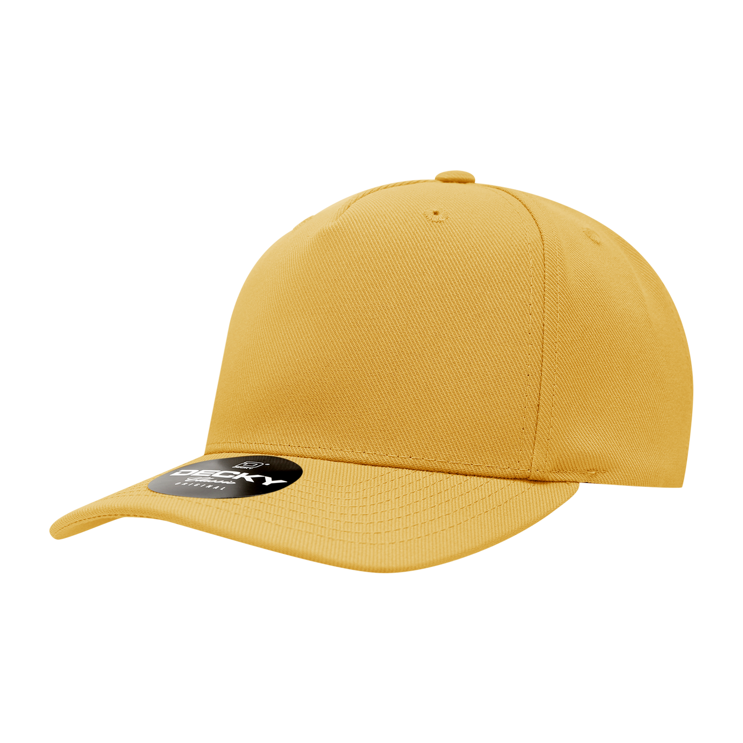 5 Panel Mid Profile Structured Polyester Cap