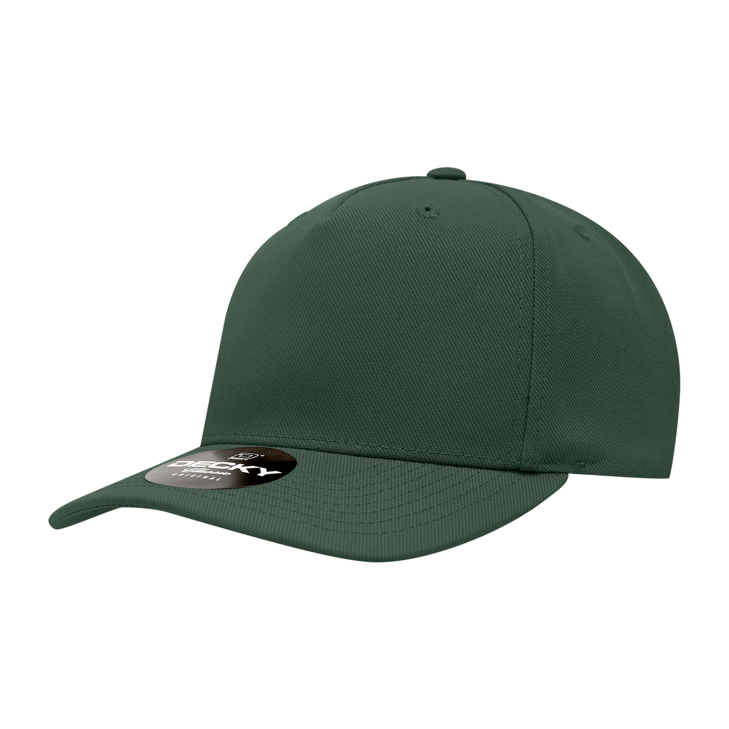 5 Panel Mid Profile Structured Polyester Cap