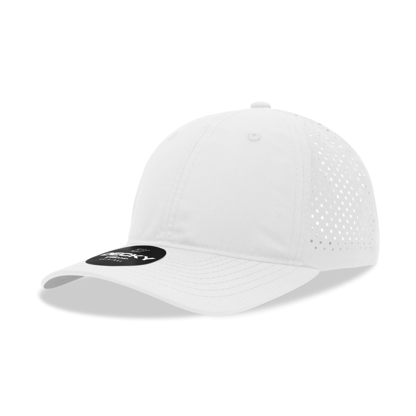 6224- 6 Panel Low Profile Relaxed Perforated Performance Dad Hat Cap