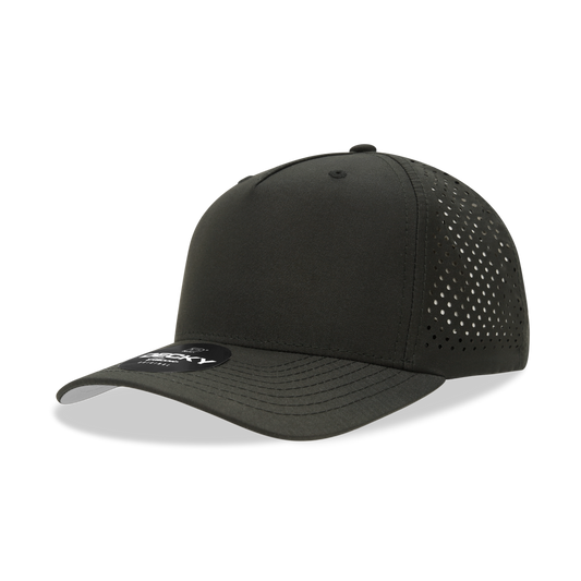 5 Panel Mid Profile Structured Perforated Performance Cap