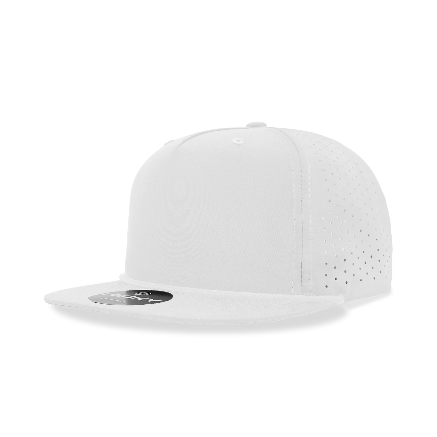 5 Panel High Profile Relaxed Perforated Performance Rope Hat