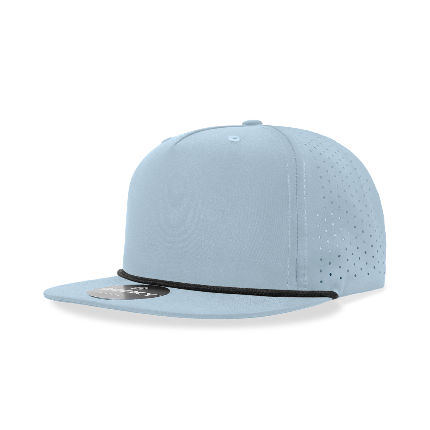 5 Panel High Profile Relaxed Perforated Performance Rope Hat