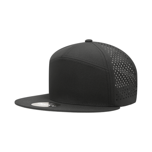 7 Panel High Profile Structured Perforated Performance Cap