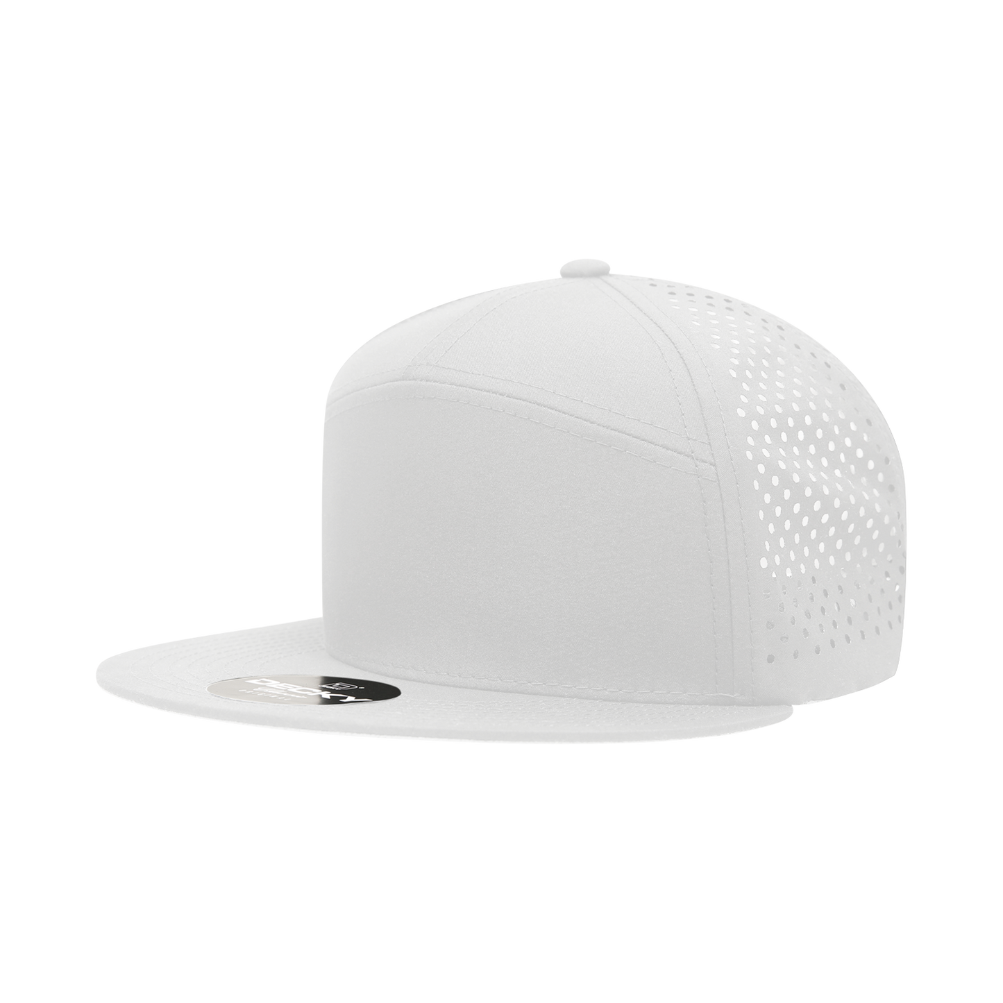 7 Panel High Profile Structured Perforated Performance Cap