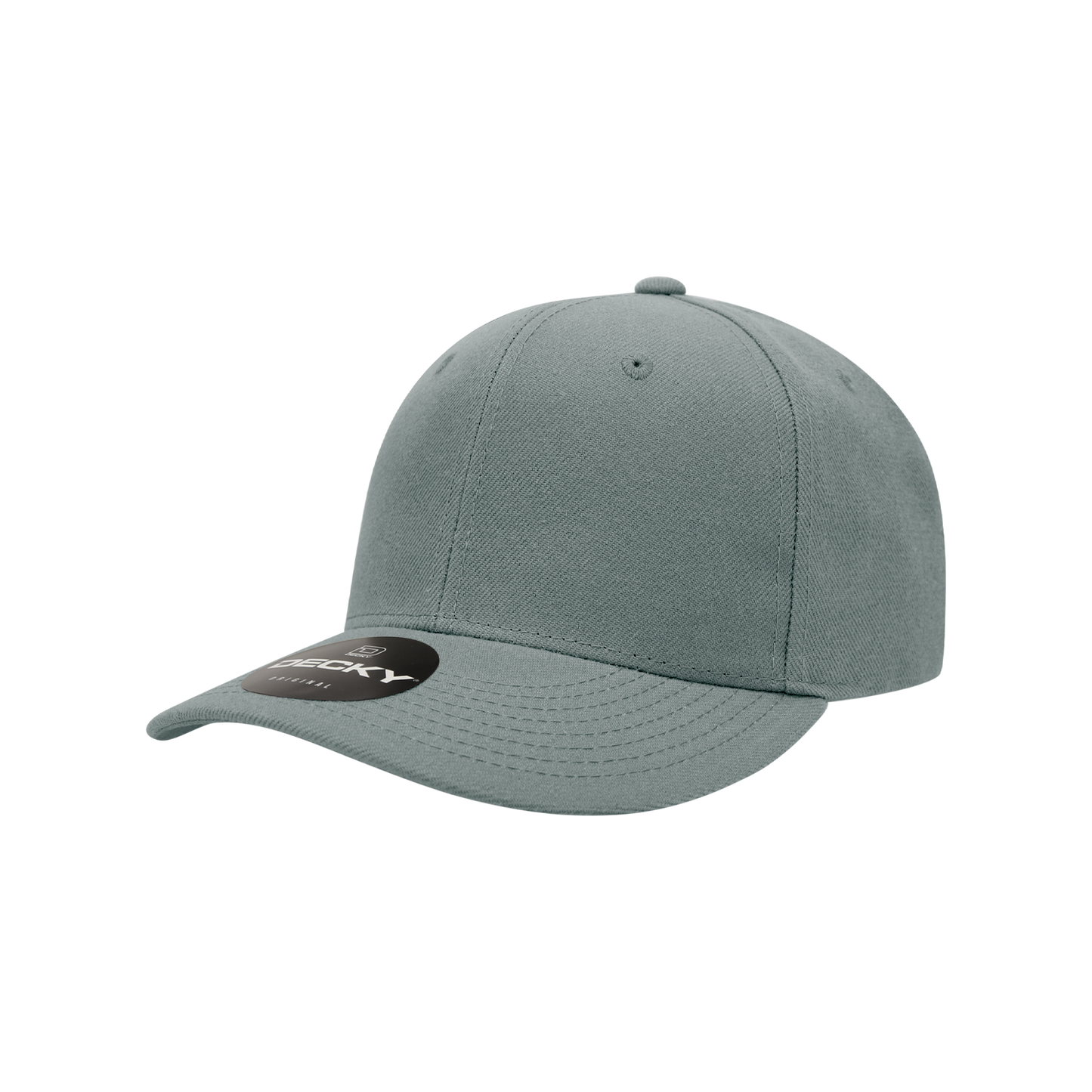 7001-Youth 6 Panel Mid Profile Structured Acrylic/Polyester Cap