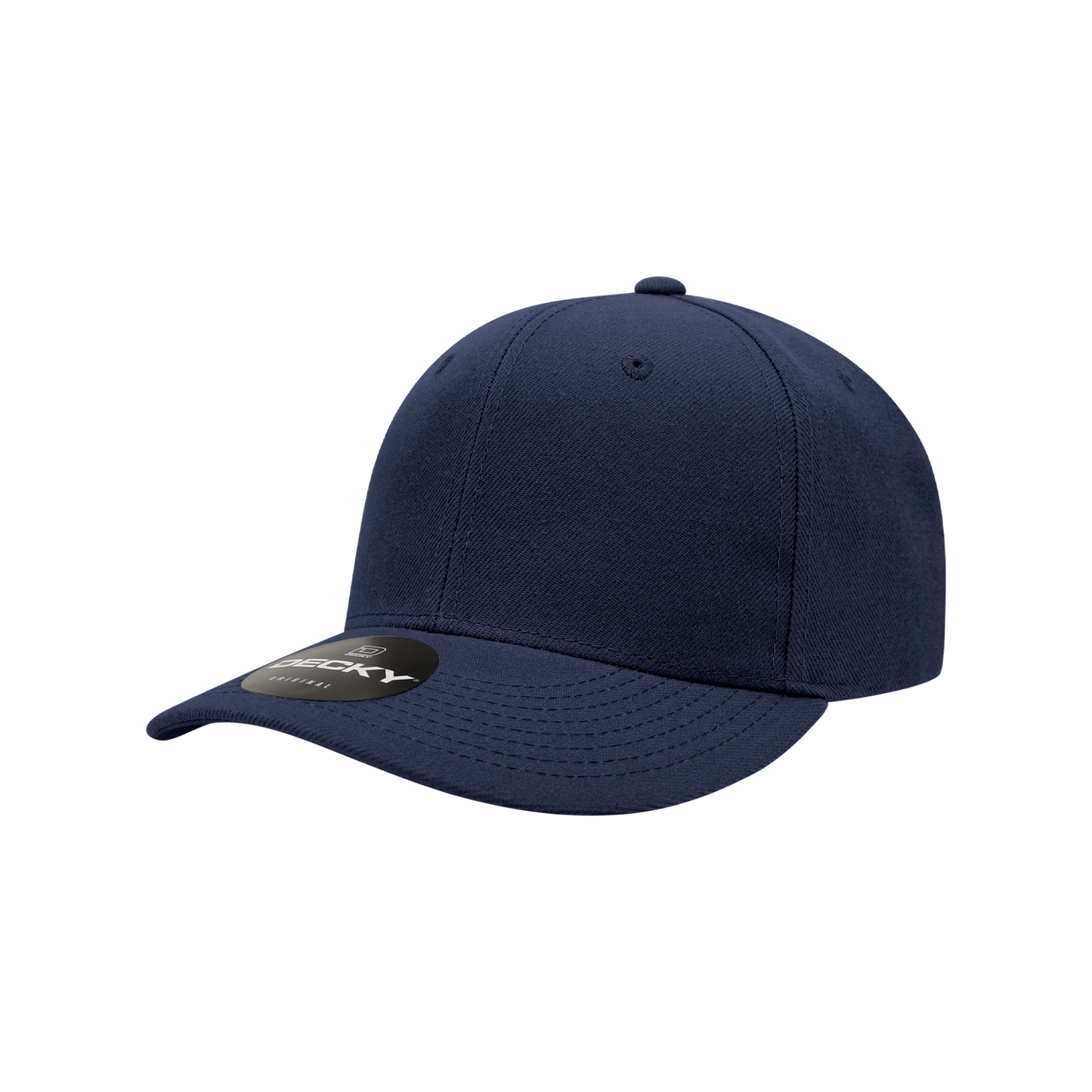 7001-Youth 6 Panel Mid Profile Structured Acrylic/Polyester Cap