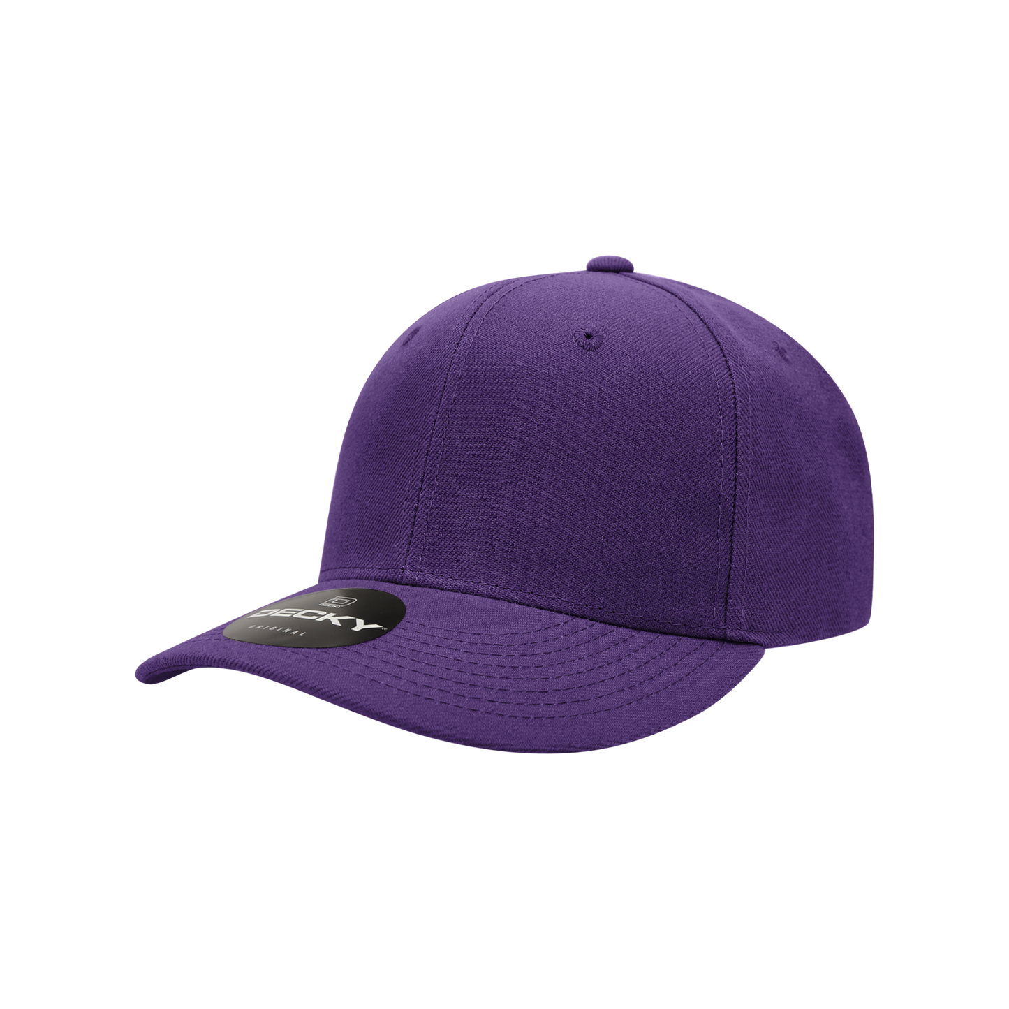 7001-Youth 6 Panel Mid Profile Structured Acrylic/Polyester Cap