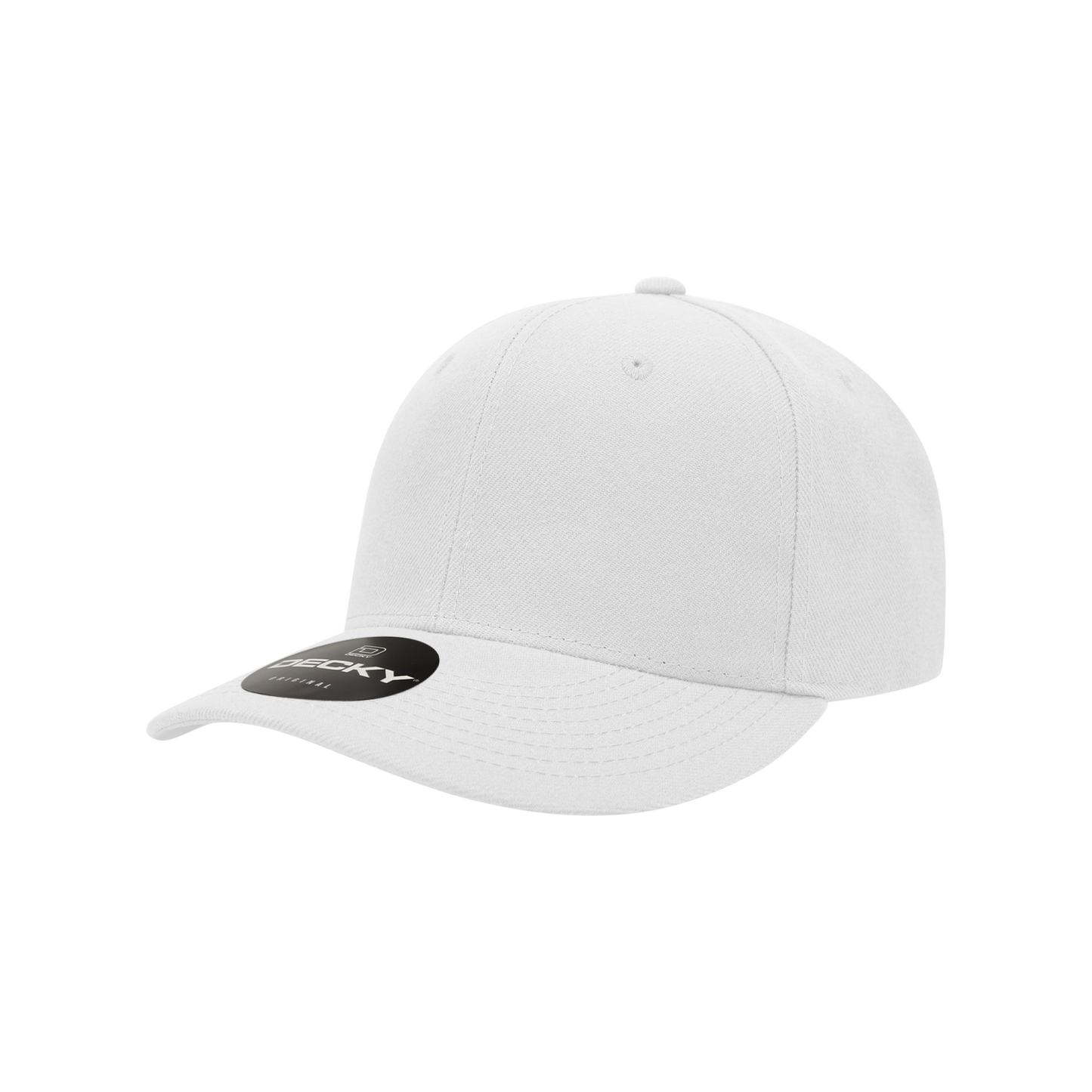 7001-Youth 6 Panel Mid Profile Structured Acrylic/Polyester Cap