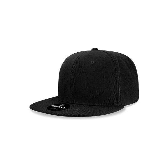 7011-Youth 6 Panel High Profile Structured Acrylic/Polyester Snapback