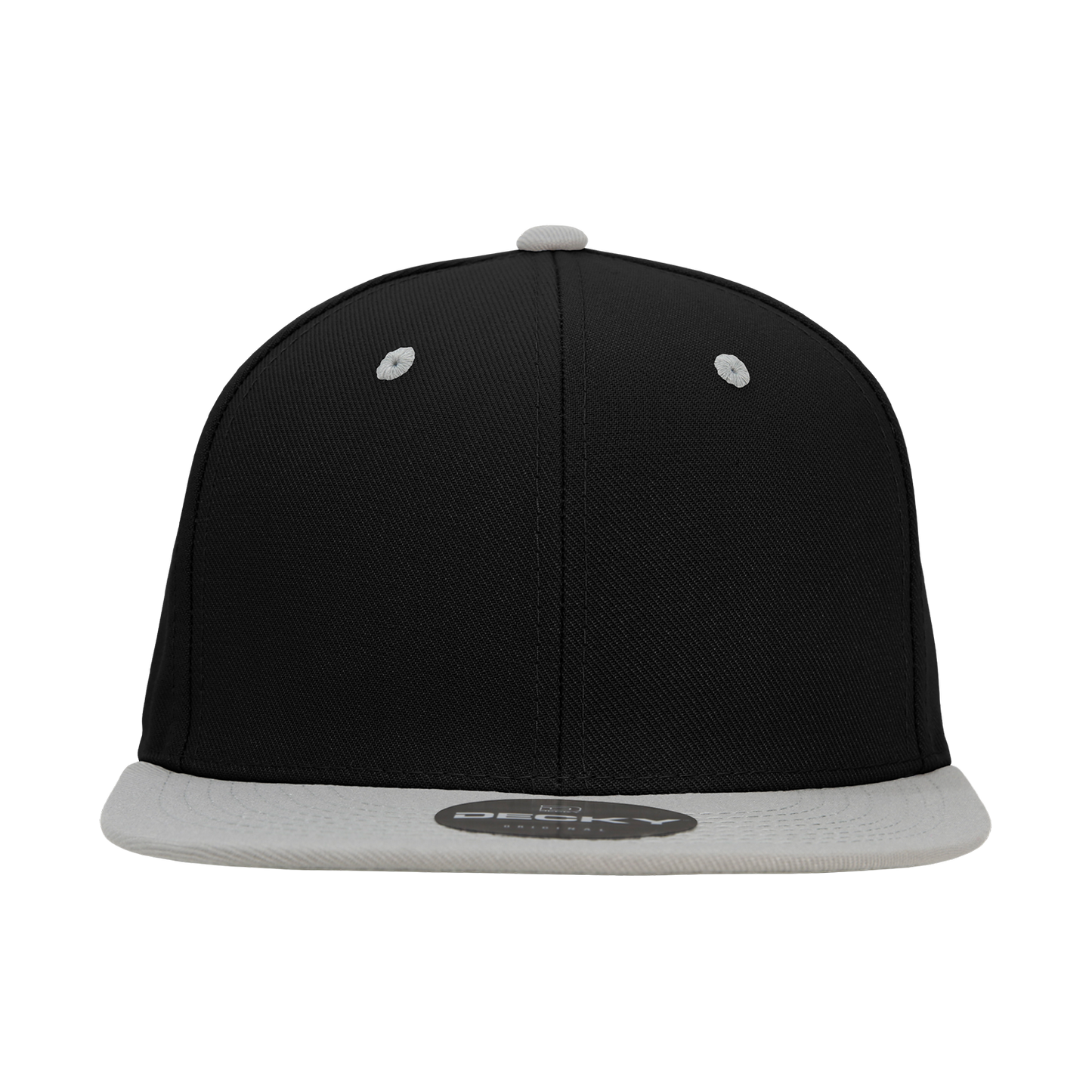 6 Panel High Profile Structured Acrylic/Polyester Fitted Cap Hat