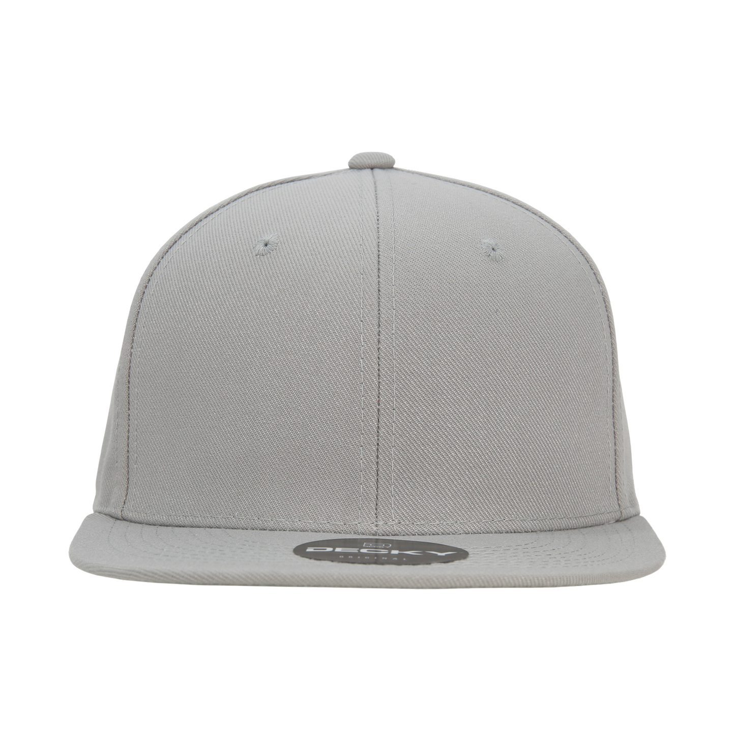 6 Panel High Profile Structured Acrylic/Polyester Fitted Cap Hat