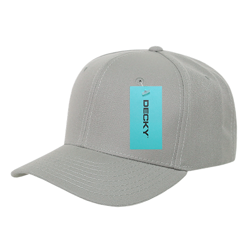 DECKY 6 Panel Mid Profile Structured Acrylic / Polyester Cap