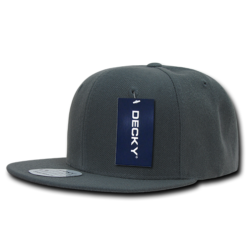 DECKY 6 Panel High Profile Structured Acrylic / Polyester Snapback