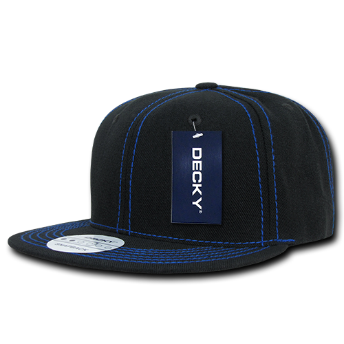 DECKY 6 Panel High Profile Structured Contra-Stitch Snapback