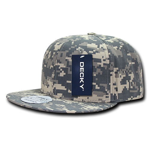 DECKY 6 Panel High Profile Structured Ripstop Snapback