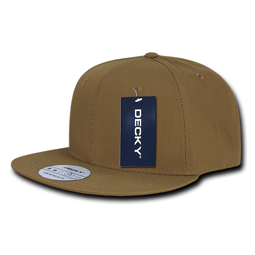 DECKY 6 Panel High Profile Structured Ripstop Snapback