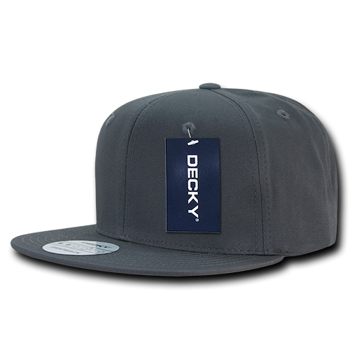 DECKY 6 Panel High Profile Structured Cotton Snapback