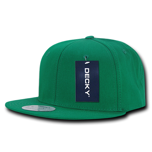 DECKY 6 Panel High Profile Structured Cotton Snapback