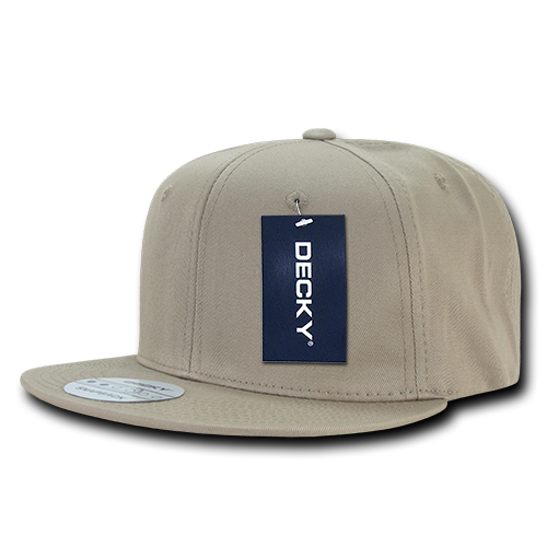 DECKY 6 Panel High Profile Structured Cotton Snapback