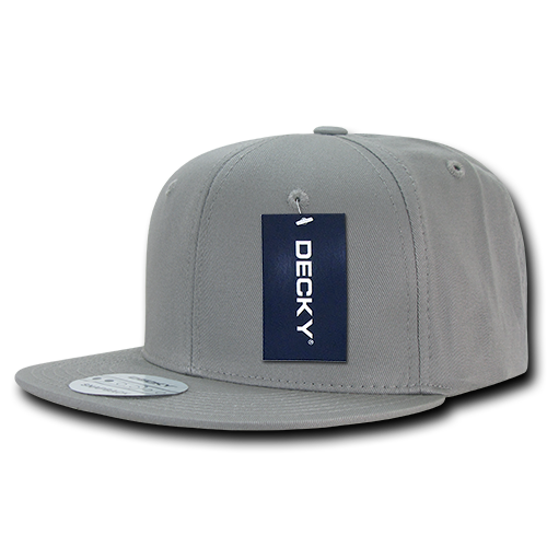 DECKY 6 Panel High Profile Structured Cotton Snapback