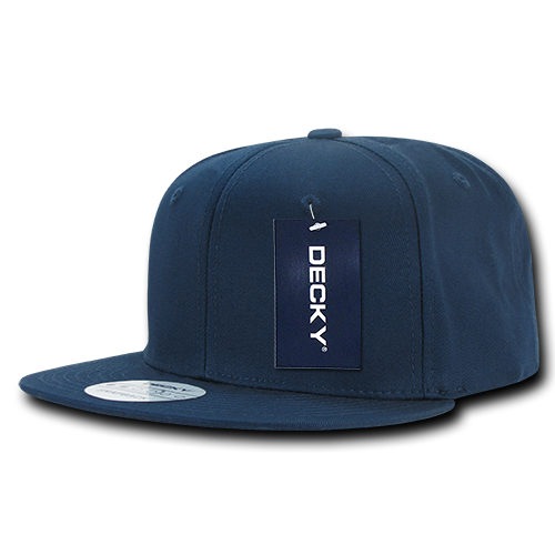 DECKY 6 Panel High Profile Structured Cotton Snapback