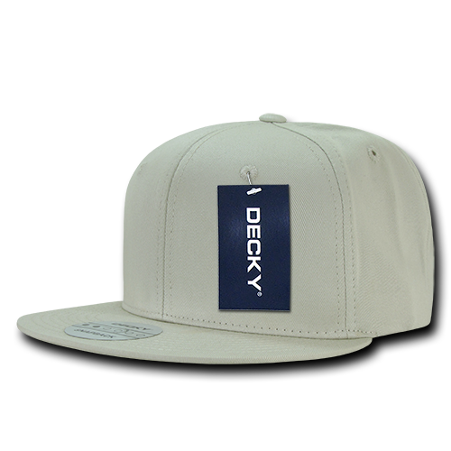 DECKY 6 Panel High Profile Structured Cotton Snapback