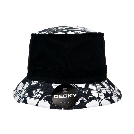 DECKY Structured Floral Brim Fisherman's Hat