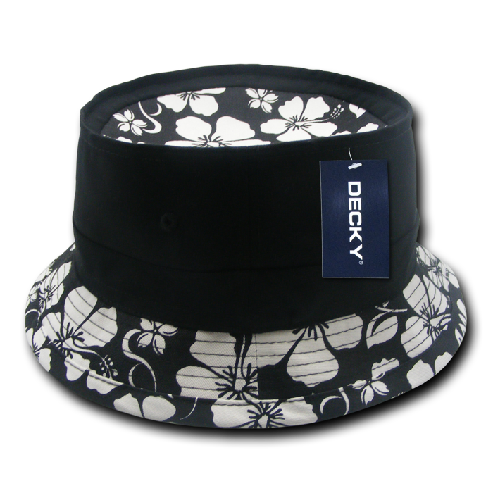 DECKY Structured Floral Brim Fisherman's Hat