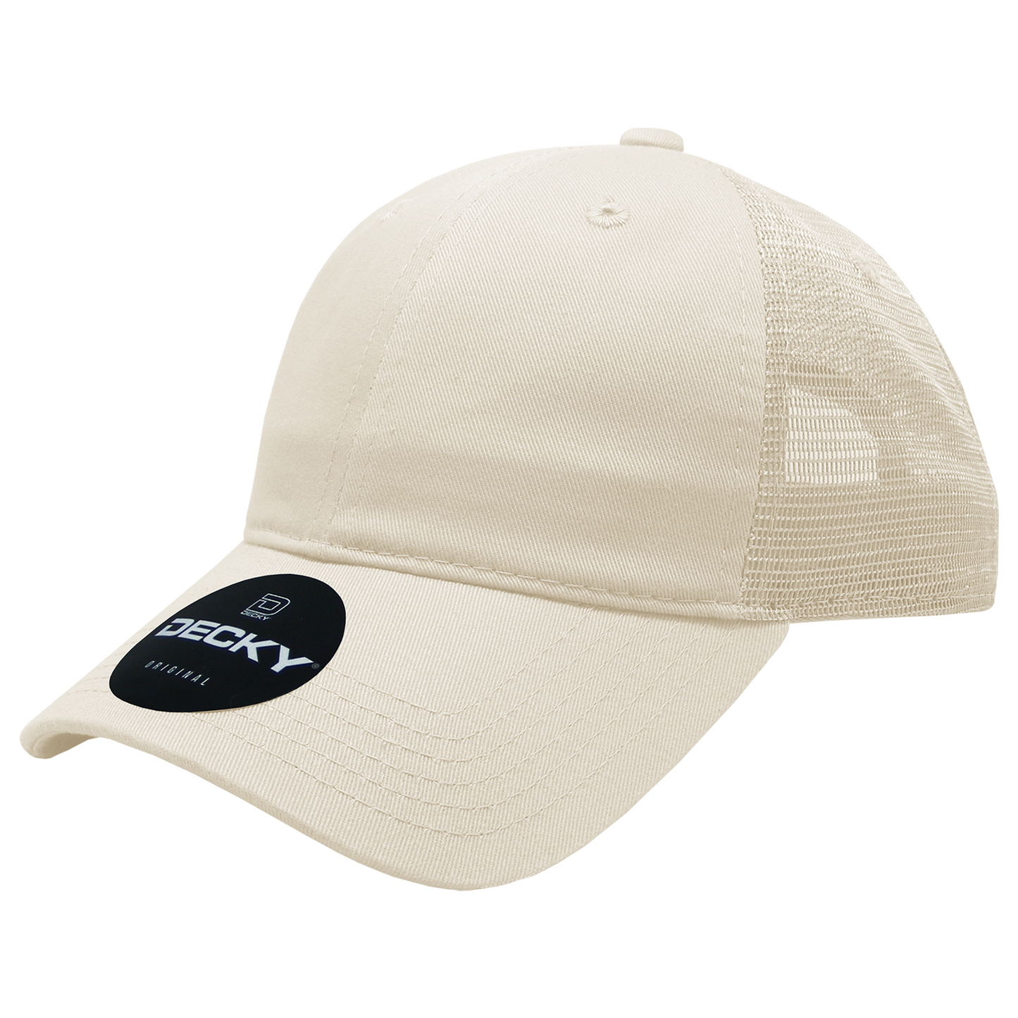 DECKY Women's 6 Panel Low Profile Relaxed Cotton Trucker