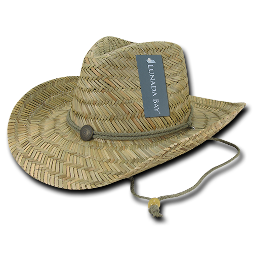 DECKY Straw Cowboy Hat