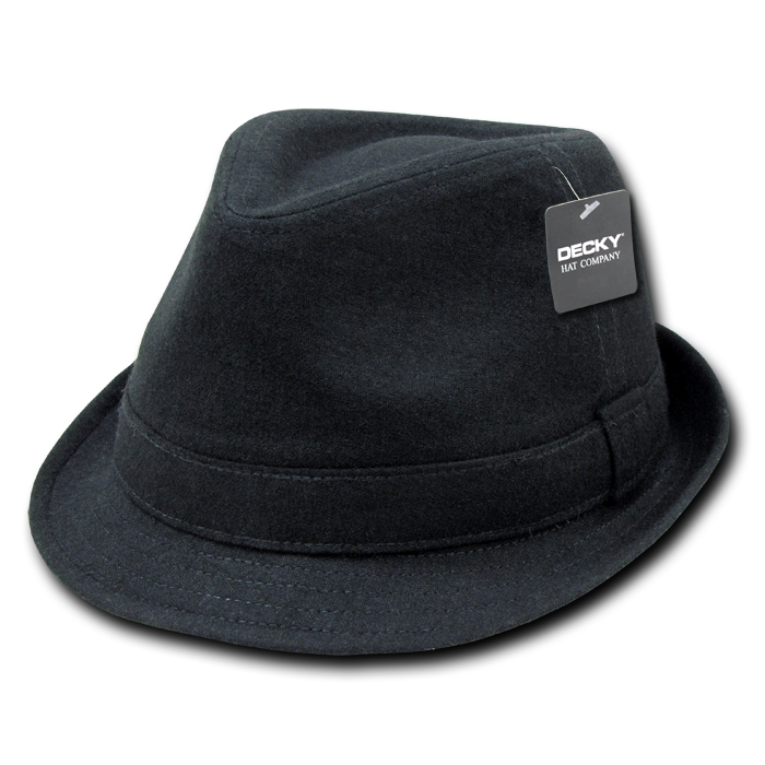 DECKY Melton Fedora Hat