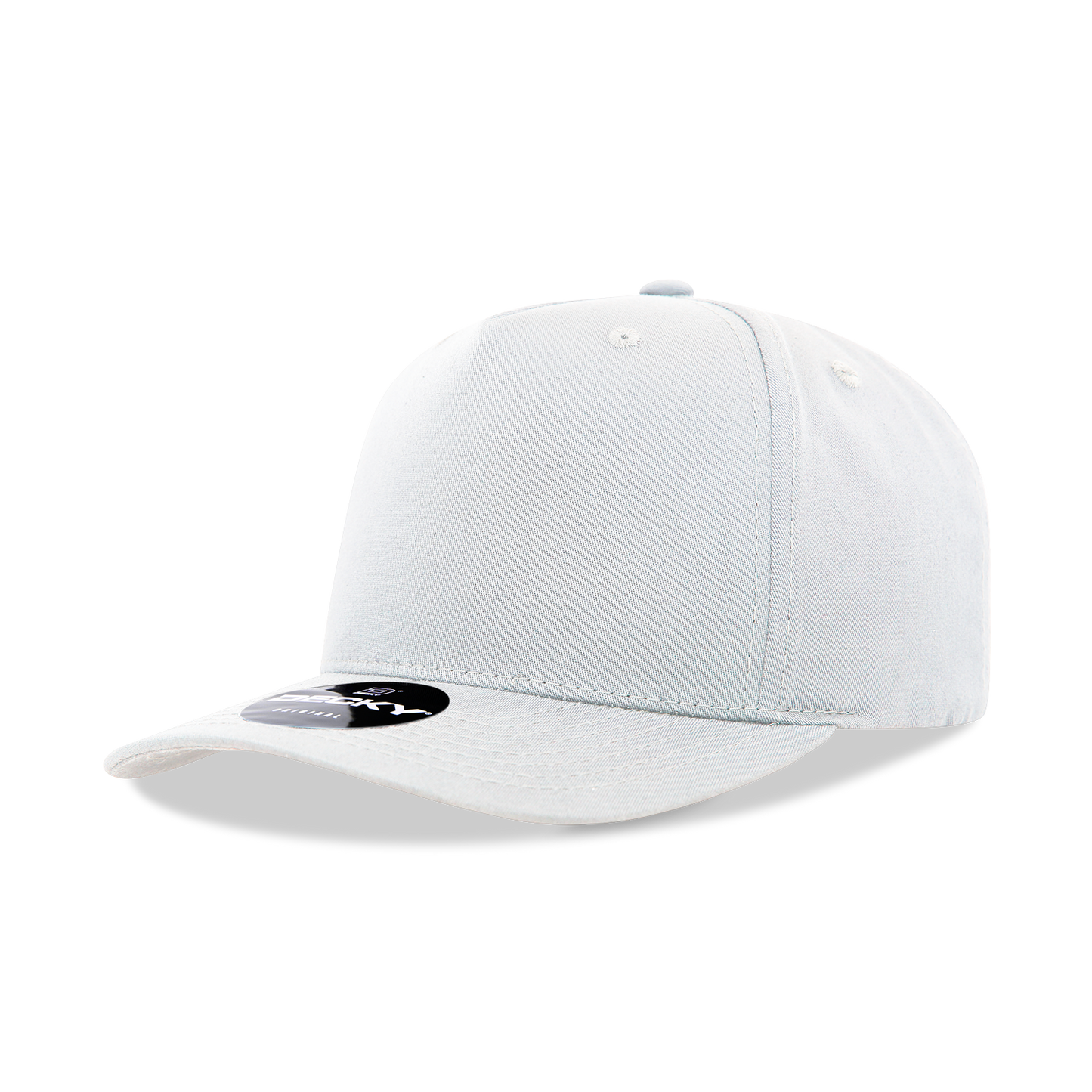 DECKY 5 Panel Mid Profile Structured Poly / Cotton Cap