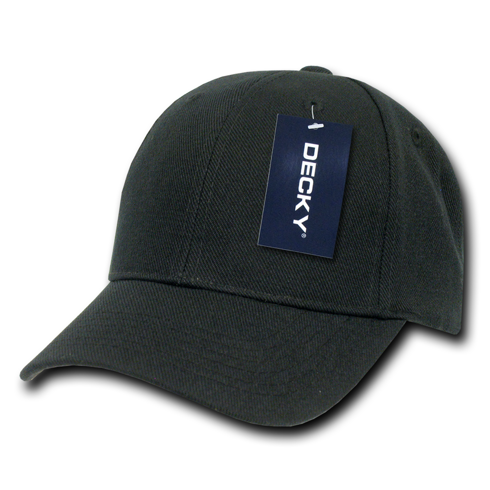 DECKY Youth 6 Panel Mid Profile Structured Acrylic / Polyester Cap