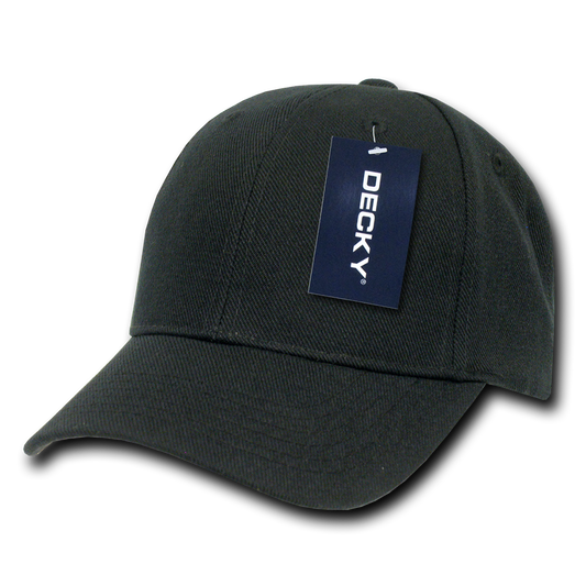 DECKY Youth 6 Panel Mid Profile Structured Acrylic / Polyester Cap