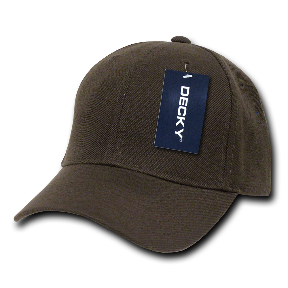 DECKY Youth 6 Panel Mid Profile Structured Acrylic / Polyester Cap