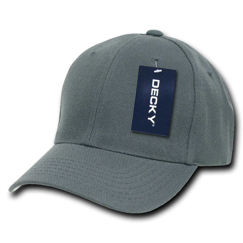 DECKY Youth 6 Panel Mid Profile Structured Acrylic / Polyester Cap