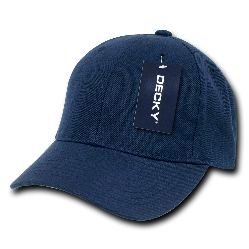 DECKY Youth 6 Panel Mid Profile Structured Acrylic / Polyester Cap