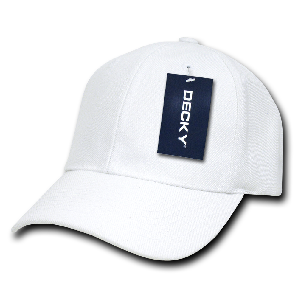 DECKY Youth 6 Panel Mid Profile Structured Acrylic / Polyester Cap