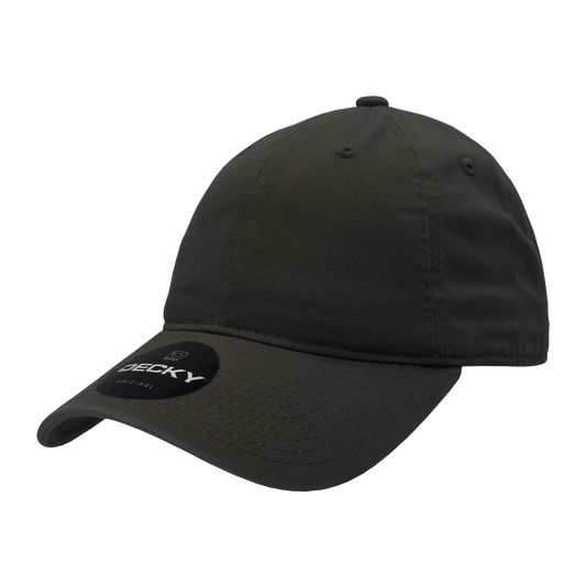 DECKY Youth 6 Panel Low Profile Relaxed Cotton Cap