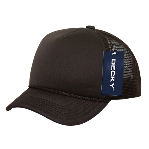 DECKY Youth 5 Panel Mid Profile Structured Foam Trucker