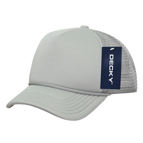 DECKY Youth 5 Panel Mid Profile Structured Foam Trucker