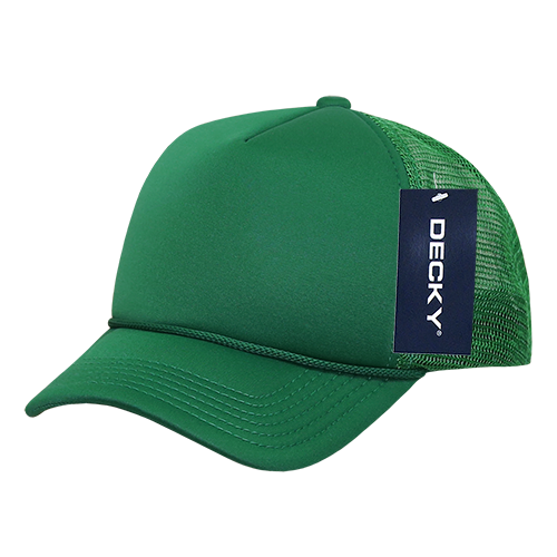 DECKY Youth 5 Panel Mid Profile Structured Foam Trucker