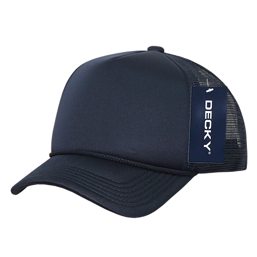 DECKY Youth 5 Panel Mid Profile Structured Foam Trucker