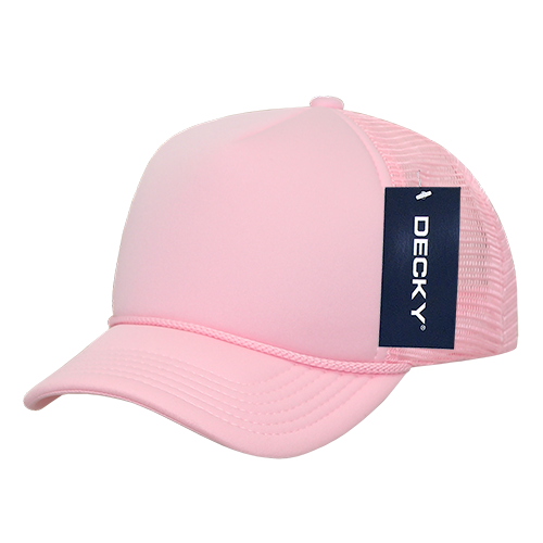 DECKY Youth 5 Panel Mid Profile Structured Foam Trucker