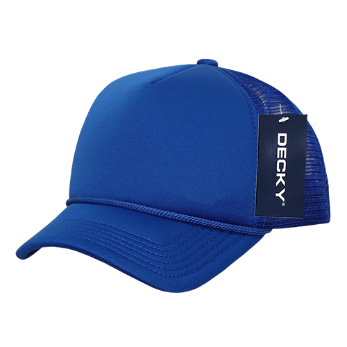 DECKY Youth 5 Panel Mid Profile Structured Foam Trucker